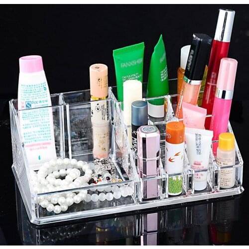 Factory Supply Clear Plastic Storage Organizer For Cosmetic Jewelry Holder Rack