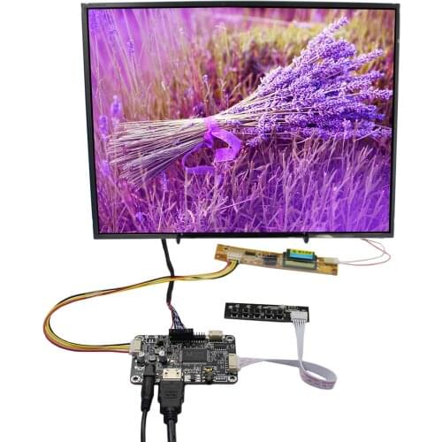 15inch 1024X768 LCD Screen 15"LVDS 30 pins Display with HD-MI LCD Controller Board