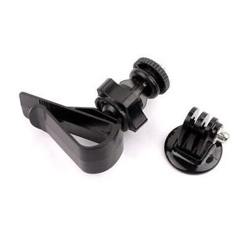 360 degree rotating Car Sun Visor Mount Kit for GoPro Hero 4 3+ 3 2 1 Yi Cameras