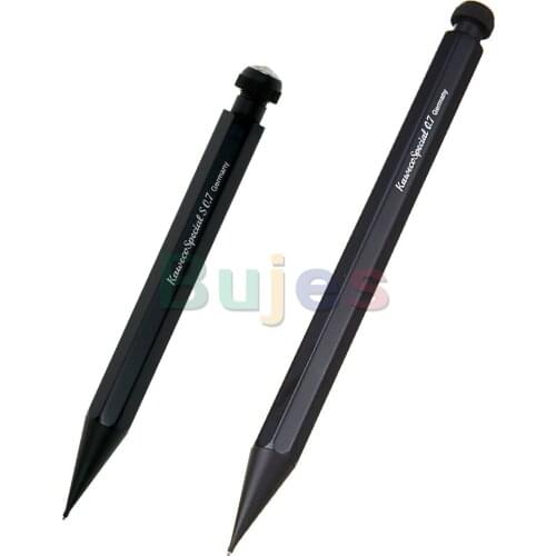 Kaweco Special Al Mechanical Pencil Black,0.5/0.7/2.0mm,high-quality aluminium,silky-glossy surface highlights its simplicity