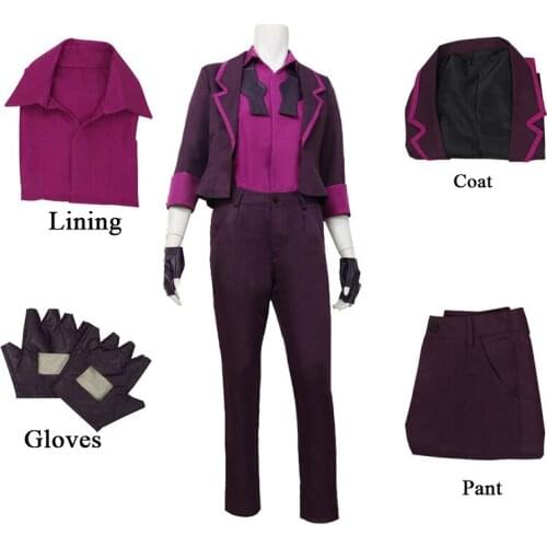 Anime She-Ra and the Princesses of Power Catra Cosplay Costume Top Pants Accessories Uniform Set Halloween Carnival Party