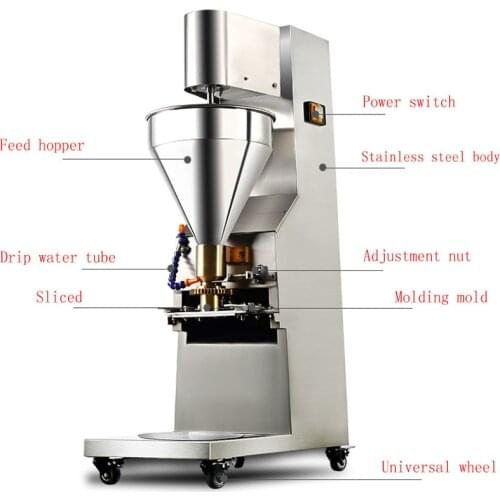Multifunctional Stainless Steel Automatic Meatball Forming Machine Commercial Fish Beef Meatball Machine