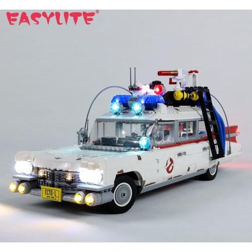 LED Light Set For 10274 Creator Ghost Busters ECTO-1 For Children Educational Car Bricks Toys Birthday Gift