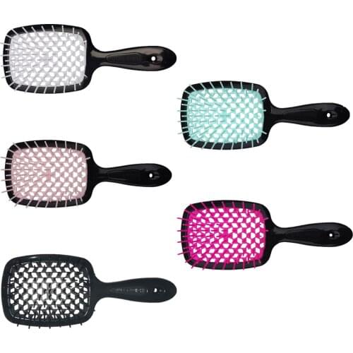 Tangled Hair Brush Hair Massage Comb Salon Hair Care Styling Tool Anti Tangle Anti-static Hairbrush Head Comb Hairdressing Tool