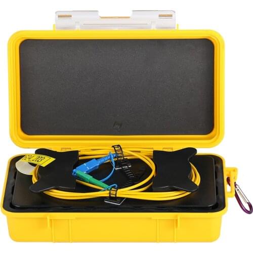 SC/UPC-LC/APC OTDR Zone Eliminator,Fiber Rings ,Single Mode Fiber Optic OTDR Launch Cable Box 500M 1Km 2Km SM 1310/1550nm
