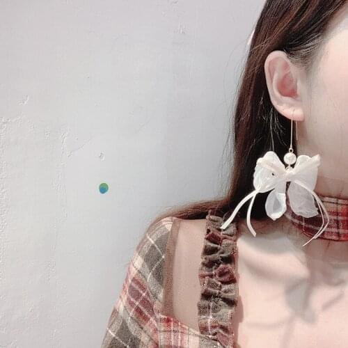 New flower handmade bohemia boho earrings women fashion long hanging earrings crystal female wedding earings party jewelry