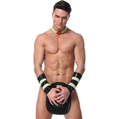 Sexy Cosplay Fireman Costumes Adult Hot Erotic Lingerie Set Halloween Party Wear Men Underwear Male Carnival Firefighter Uniform