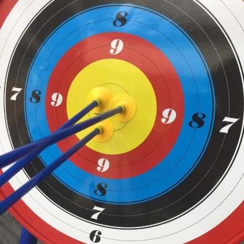 12pcs Archery Children Arrow ABS Sucker Arrow Environmentally Safe Shooting Toy Essential For Childrens Sports Hunting