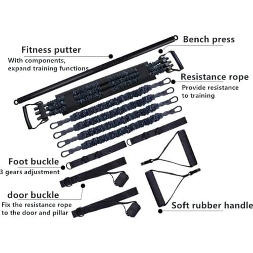 Push Up Resistance Band Bench Press Removable Chest Muscle Builder Arm Expander Home Workouts Gym Fitness Equipment DropShipping