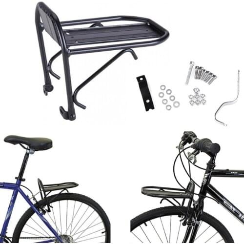 Outdoor Sport MTB Road Cycling Bike Bicycle Front Rack Carrier Part Luggage Shelf Bracket Trunk Storage Rack Bicycle Accessories