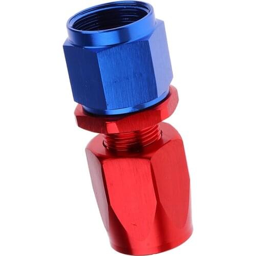 Universal AN8 Straight Fuel Oil Swivel Fitting Aluminum Hose End Adaptor
