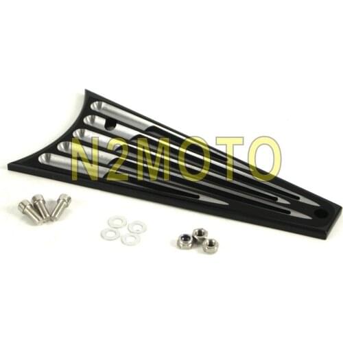 CNC Aluminum Radiator Frame Cover Radiator Grill Guard for Harley Touring Road King Street Glide FLHT FLHR FLTR FLHX 2009-2013