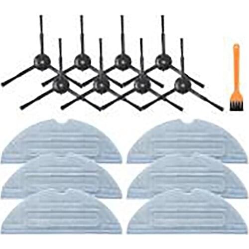 Side Brush Mop Cloth Wipes Rag Cleaning Pad Comb for Mi Roborock T7S/ T7S PLUS/S7 Sweeper Accessories Mopping Cloths