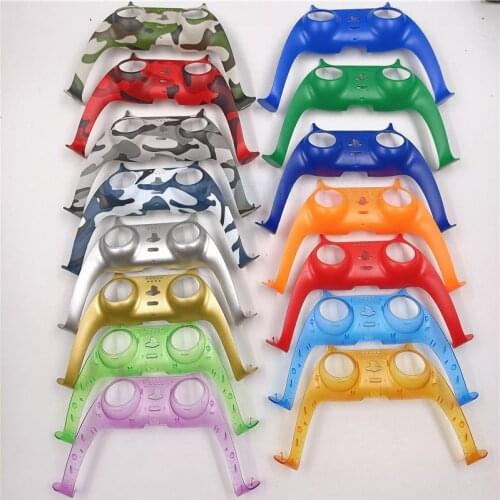 1pc Gamepad Cover For PS5 Controller Decorative Strip Replacement Shell for Playstation5 Controller Decoration Game Accessories