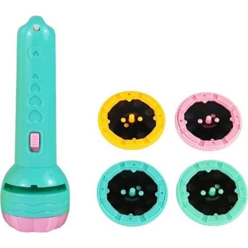 Baby Sleeping Story Book Projector Torch Lamp Toy Early Education Toy for Kid Holiday Birthday Xmas Gift Light Up Toy