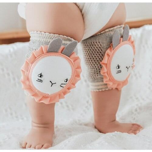 Kids Non Slip Crawling Elbow Infants Breathable Toddlers Baby Accessories Knee Pads Protector Safety Kneepad Leg Girls Boys