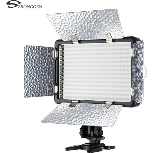 Godox LED308W II White light 5600K LED Video Light Lamp + Remote for DV Camcorder Camera