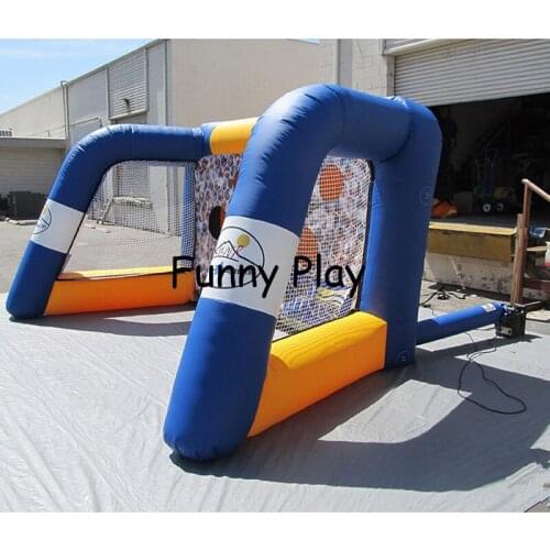 Football goal Game Field/Court/Cage,Giant Inflatable Soccer Goal Portable Football Goal/Inflatable Soccer Kick Games