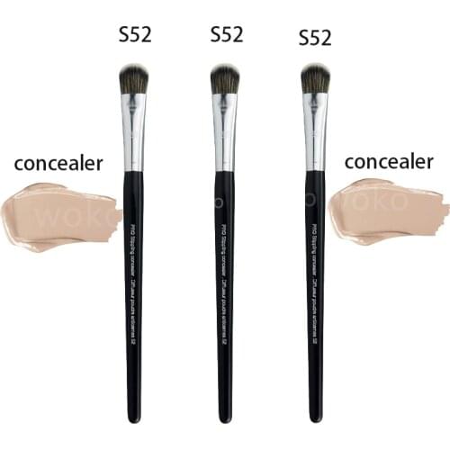 PRO 52 Concealer Brush Foundation BB cream Concealer Brush Face Foundation Liquid Concealer Buffer Brush Synthetic Makeup Brush