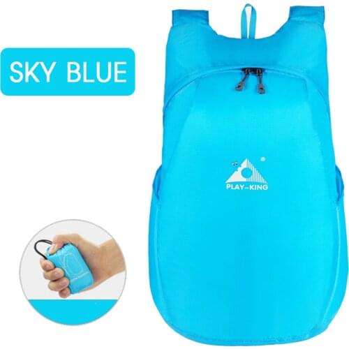 20L Lightweight Packable Backpack Waterproof Foldable ultralight Outdoor Camping Backpack Nano Daypack Bag for Men Women 4 Color