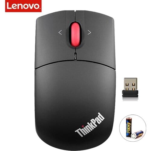 Lenovo Original ThinkPad 0A36193 Laser Wireless Mouse 2.4GHz 1000DPI Red Dot USB Nano Receiver for Laptop PC Office Home Using