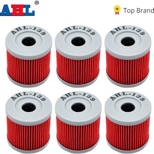 1/3/6 pcs AHL Motorcycle Parts Oil Filter For Arctic Cat DVX400 2004 2005 2006 2007 2008 DVX 400 TS 2006 2007