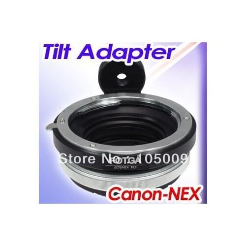 Tilt adapter ring with tripod for canon lens to NEX e mount nex-5T/6/5R/7 A7 A7s A7R A7II A5100 A6000 a6300 a6500 camera