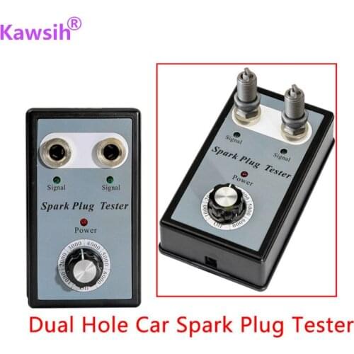New arrival! Adjustable double hole car spark plug tester detector Ignition Plug Analyzer Diagnosis