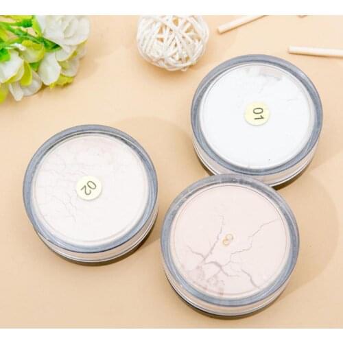Loose Powder Oil Control Transparent Face Hair Setting Finish Makeup Powder natural Waterproof Lasting Face Base Cosmetic TSLM