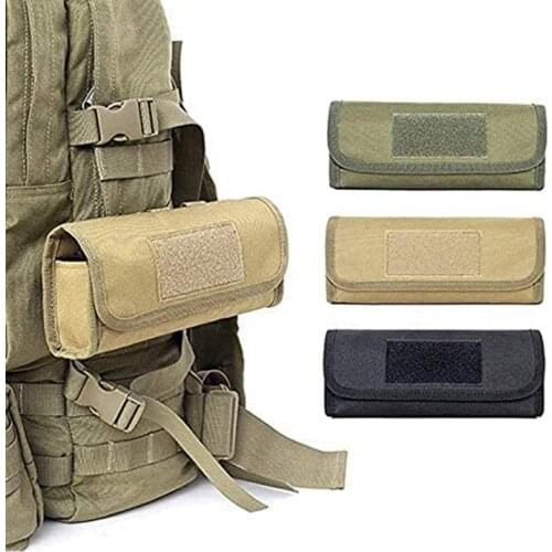 Tactical Molle Ammo Pouch 18 Round Shell Holder Ammo Bag Multifunctional 12/20 Gauge Shotgun Cartridges Bullet Pouch