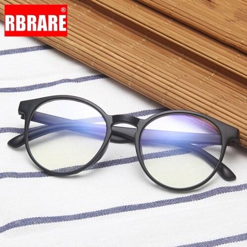 RBRARE Vintage Eyeglasses Frame for Women Anti Blue Light Eye Glasses Frames for Women Round Glasses Frame Women Fake Glasses