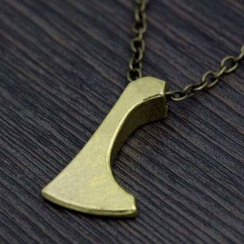 Youe shone Viking Battle Axe Pendant axe pendant axe findings diy jewelry accessories men necklace norse jewelry