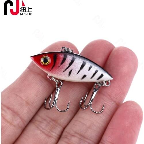 1PCS 4cm 2.75g Lifelike Plastic VIB Fishing Lure Hard Bait Bass Trolling Iscas Pesca Hooks Wobbler Tackle Artificial Crankbait