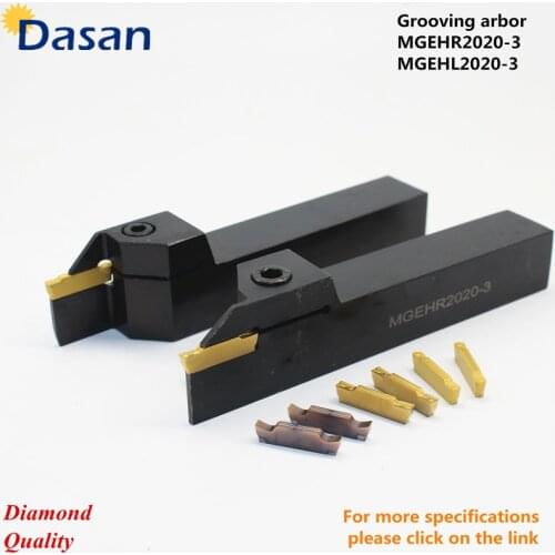 1pcs MGEHR1616-3 MGEHR1212-2 MGEHR2020-2 1.5 2.5 3 4 10pcs Inserts Cutter blade grooving Holder External turning tool set Arbor