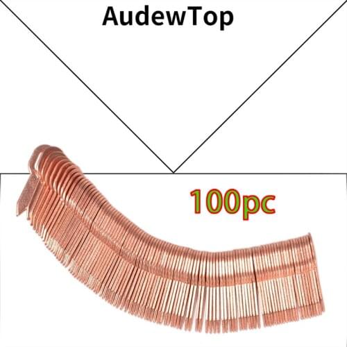 100Pcs/Set Puller kit Dent Removal Washer Tool Copper Plated Oval Dent Puller Rings Car Body Paintless Dent Lifter Repair Tool