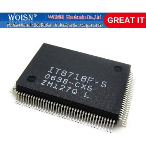 2pcs/lot IT8718F-S IT8718F Version: LXS HXS CXS EXA GXS EXS QFP-128 Chipset