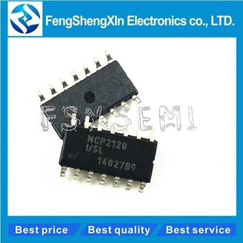 5pcs/lot MCP2120 MCP2120-I/SL Infrared Encoder/Decoder chips SOP-14