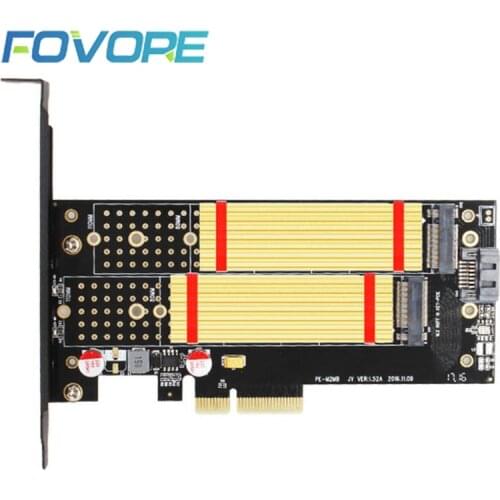 M.2 PCI express adapter M.2 NVMe to PCI express adapter AHCI M2 SSD b key PCI e PCIe converter Card