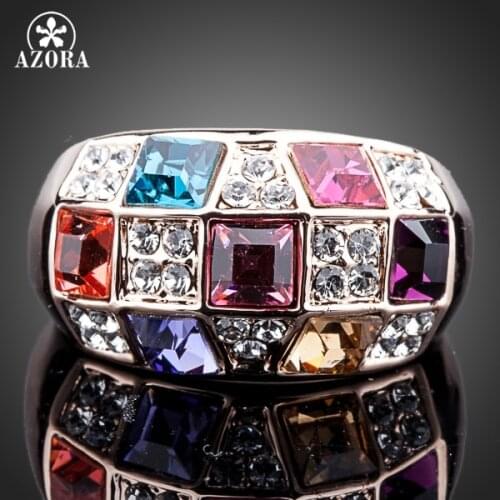 Коктейльные кольца Azora China At AliExpress