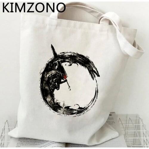 Berserk shopping bag bolsa grocery cotton reusable shopper eco bag tote foldable sac tissu