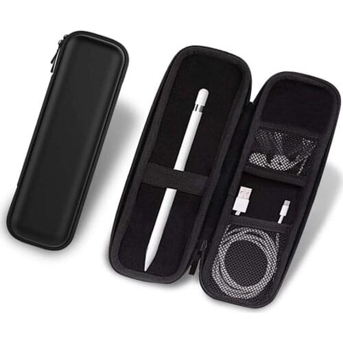 Black Color EVA Hard Shell Stylus Pen Pencil Case Holder for Executive Fountain Pen, Ballpoint Pen, Stylus Touch Pen,APPLE PEN