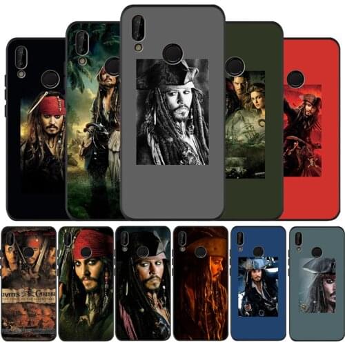 Pirates black Phone Case for huawei P40 P30 P20 P10 Pro P9 Lite nova 4E 6SE Psmart 2 2019 Y6 9 Prime cover