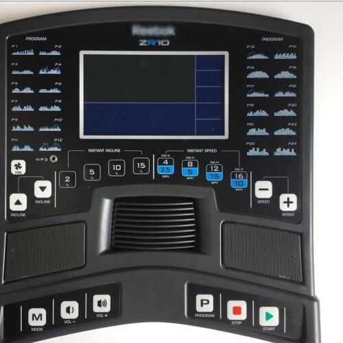 Treadmill screen display for Reebok ZR8 ZR10 ZR11 Console