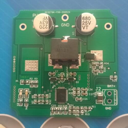 100W Solar MPPT Controller Automatic Step-up and Step-down, Battery Charging Management Mini Version Ultra-Light