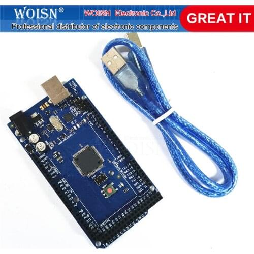 Mega 2560 R3 Mega2560 REV3 Conseil ATmega2560-16AU + Cavo USB ATMEGA16U2 compatibile versare For Arduino Mega 2560 r3 In Stock