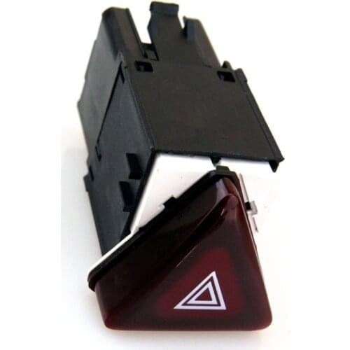 For Golf 5 MK5 RABBIT Auto Interior Red Hazard Warning Flash Switch Emergency Danger Button Accessories 18G 953 509 18G953509