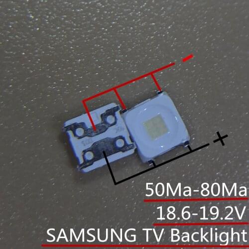 Special FOR 100pcs repairs Samsung 3255 inch LED LCD TV backlight illuminated bar SMD 2828 LED lamp beads 18V