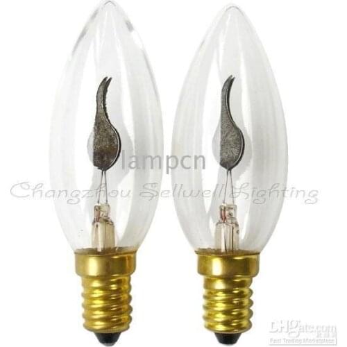 Light lamp a447 120v e14s flame