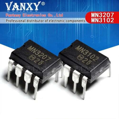 10pcs 5pair (5pcs MN3207 + 5pcs MN3102 ) DIP-8 BL3102 BL3207 DIP8 DIP