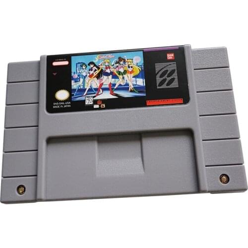 16 Bit game with box for snes game cartridge English language